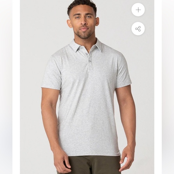 Swet Tailor All-In Polo Heather Grey Size XXL - Picture 1 of 7